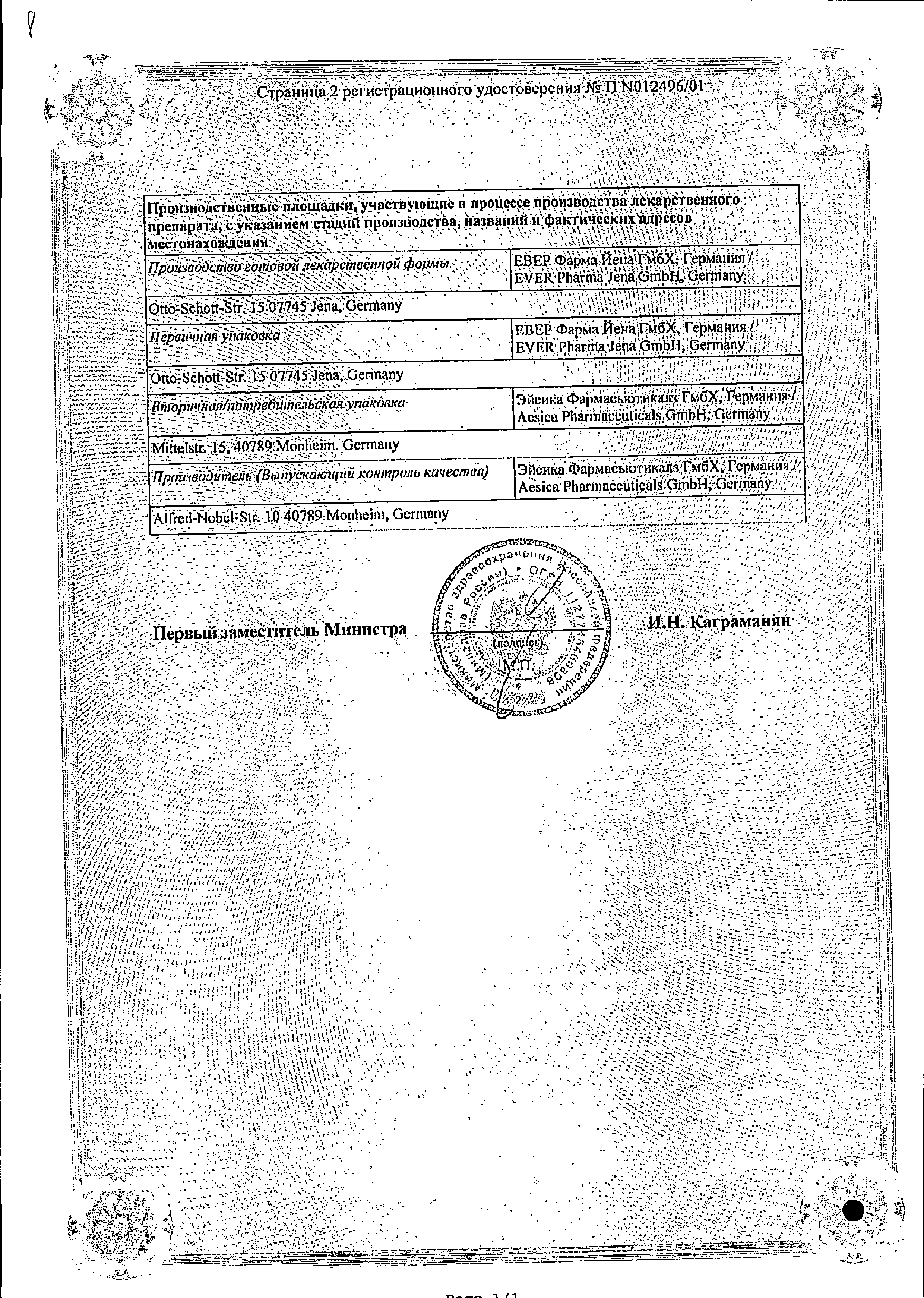 Изокет сертификат