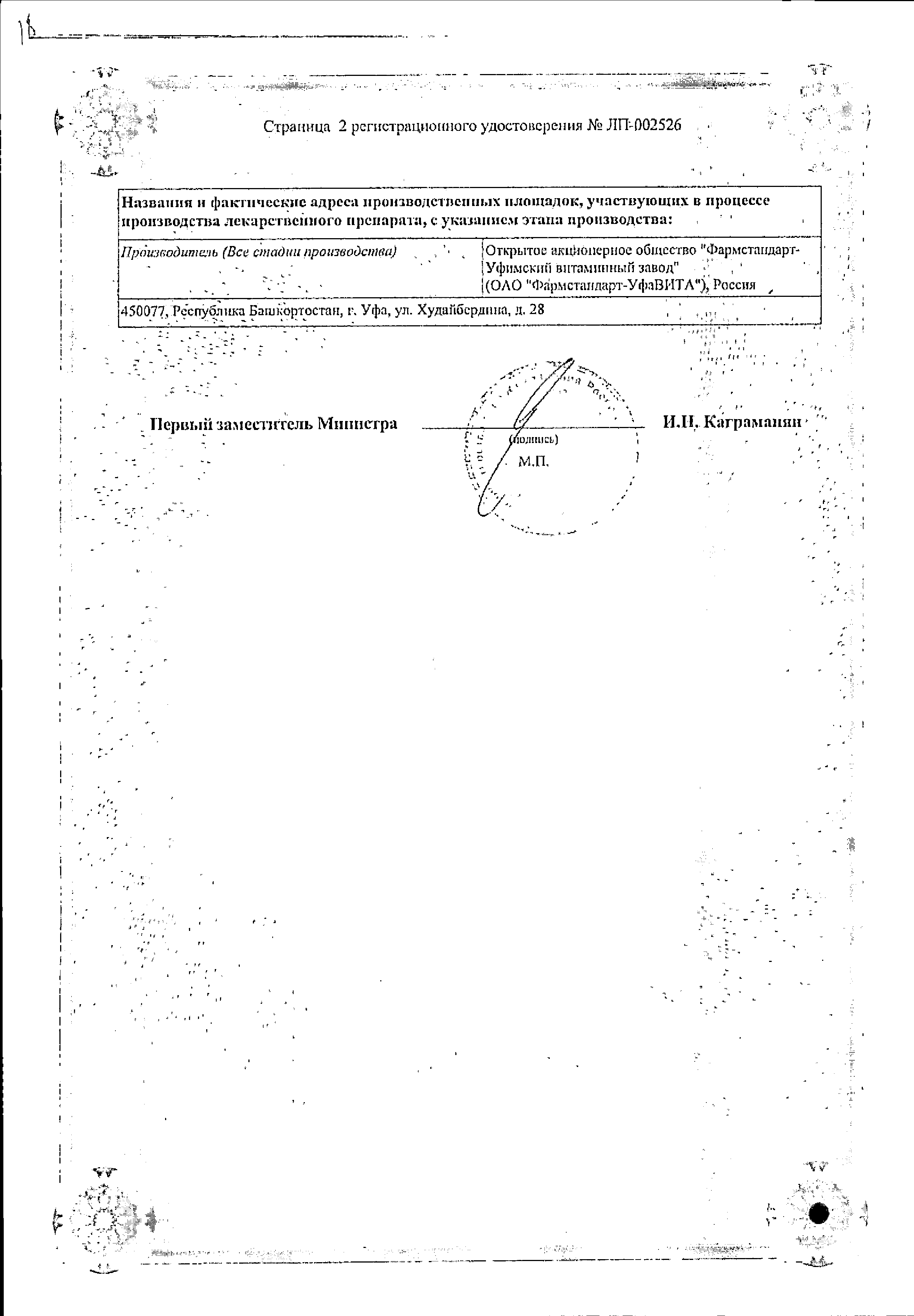 Коделак Нео сертификат