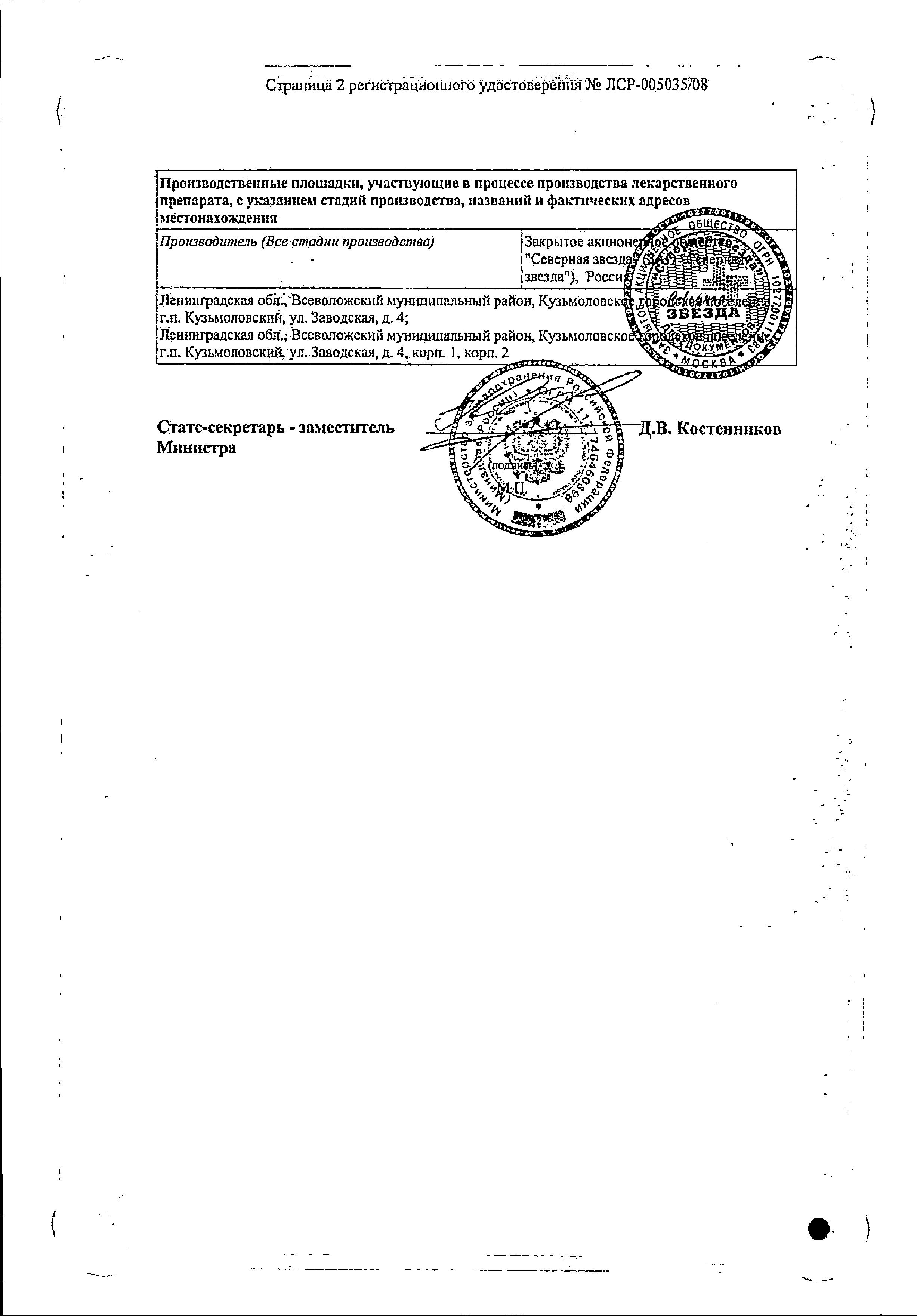 Бисопролол-СЗ сертификат