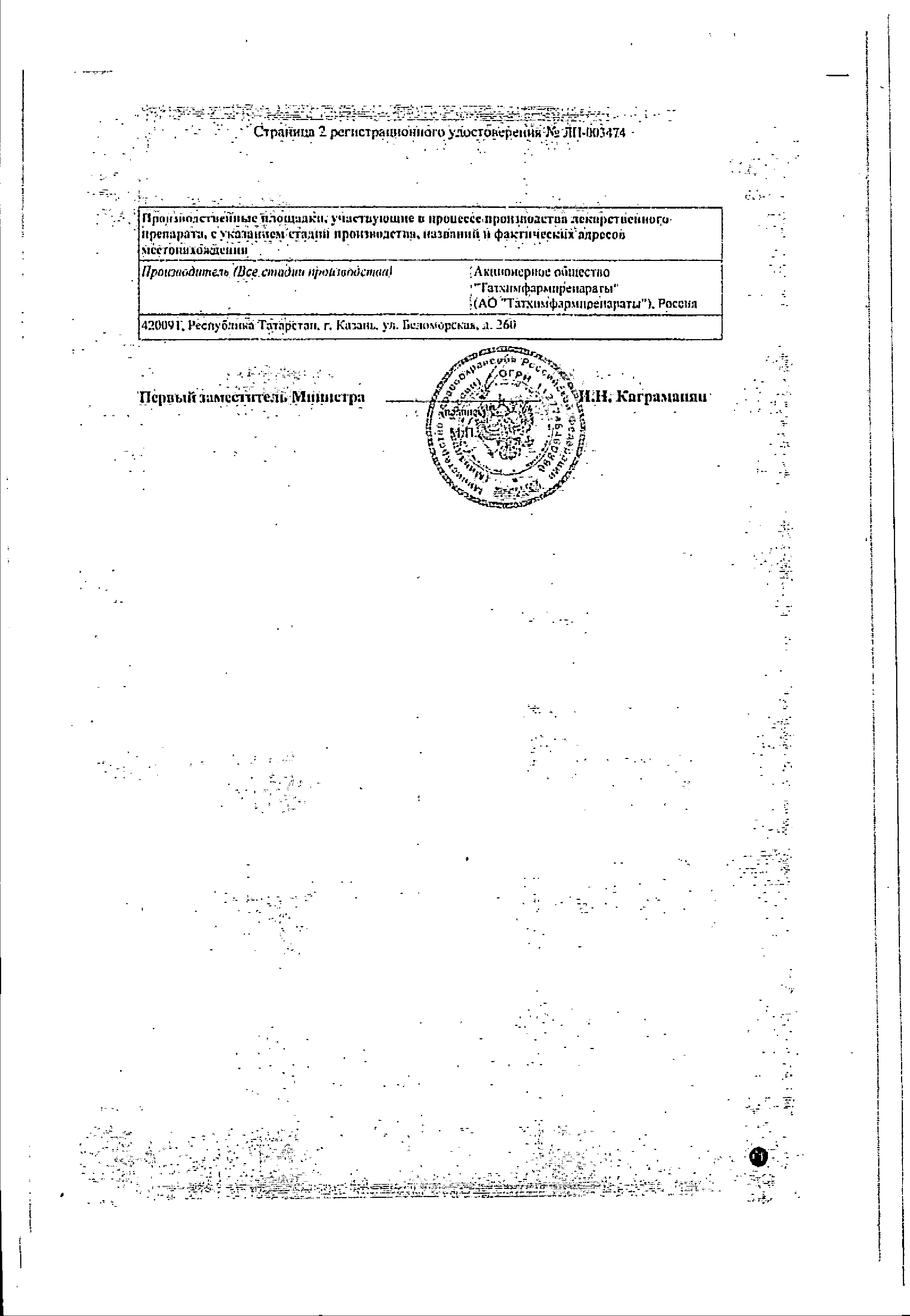 Афлюдол сертификат