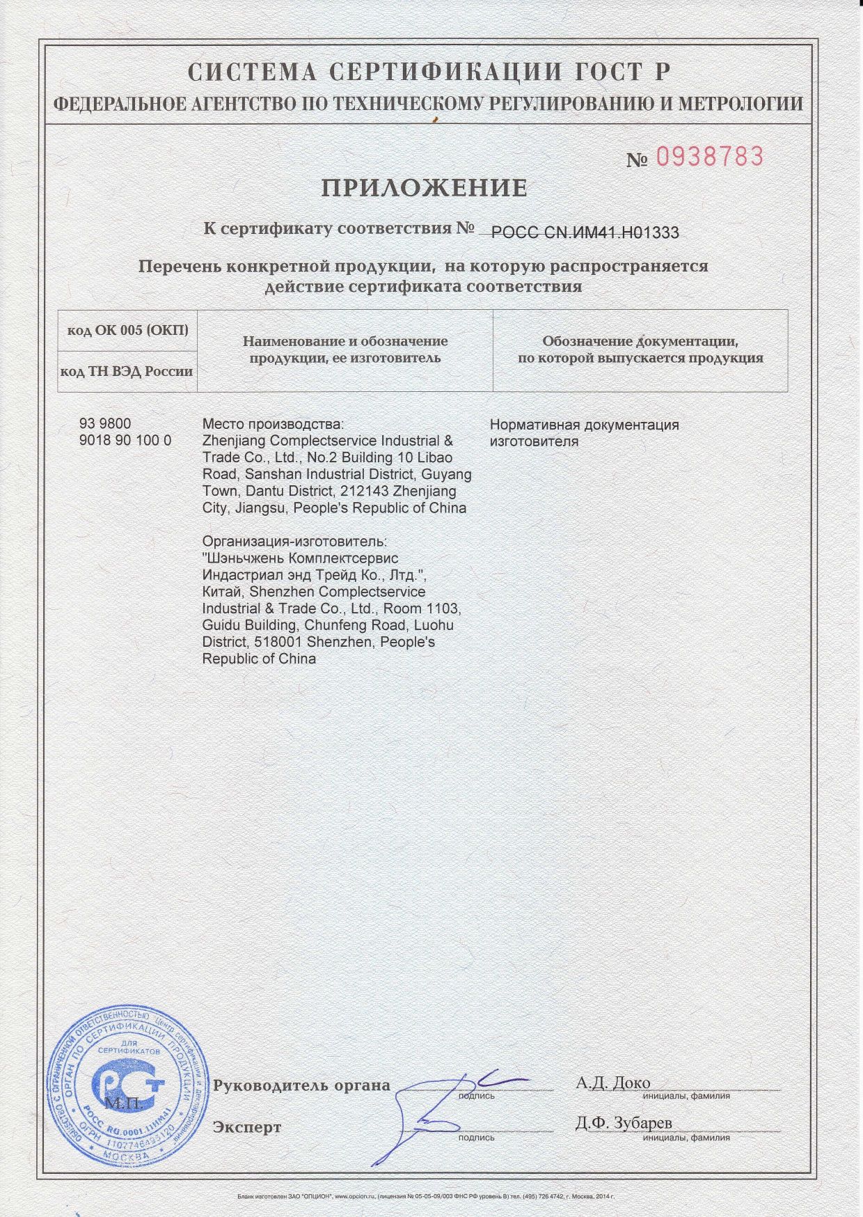 Манжета к тонометрам Omron CS Medica SL сертификат