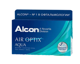 Alcon Air Optix aqua контактные линзы плановой замены