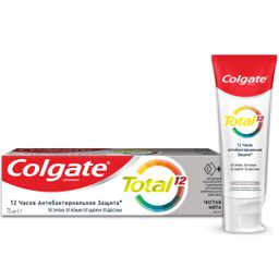 Colgate Паста зубная Total 12 Чистая мята