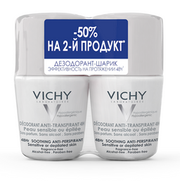Vichy Deodorants дезодорант шариковый  для чувствительной кожи 48 ч