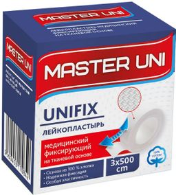 Master Uni Unifix Лейкопластырь тканевая основа