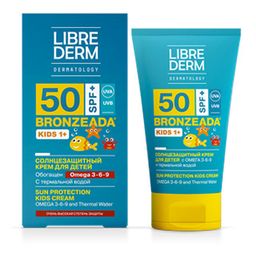 Librederm Bronzeada детский солнцезащитный крем SPF50+ 