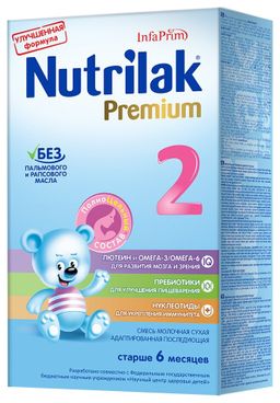 Nutrilak Premium 2 Смесь молочная 6-12 мес