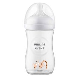 Philips Avent Бутылочка с силиконовой соской Natural Response 1m+