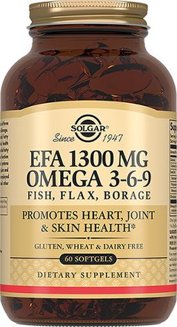 Solgar Комплекс жирных кислот 1300 мг омега 3-6-9