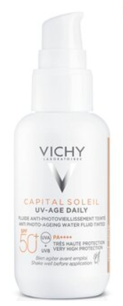 Vichy Capital Soleil UV Age-Daily Флюид для лица против признаков фотостарения SPF 50+