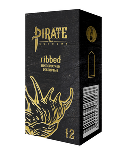 Pirate Презервативы ribbed