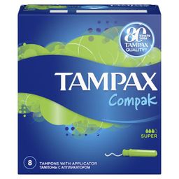Tampax Compak super тампоны с аппликатором