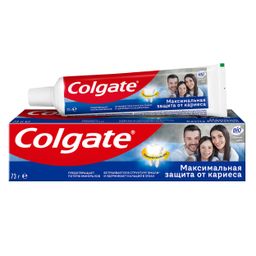 Colgate Максимальная Защита от кариеса с Жидким Кальцием Свежая мята зубная паста