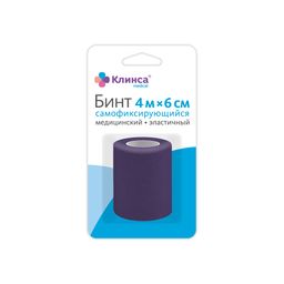 Клинса Бинт самофиксирующийся эластичный