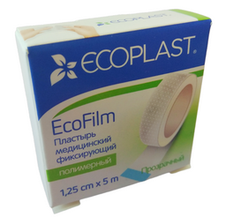 Ecoplast EcoFilm Пластырь медицинский фиксирующий полимерный