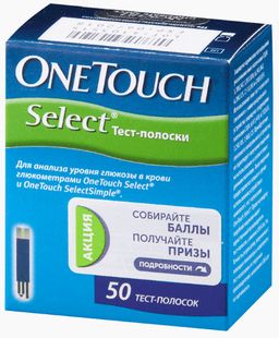 Тест-полоски OneTouch Select