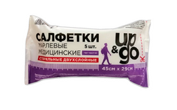 Салфетки марлевые UP&GO