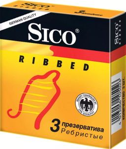 Презервативы Sico Ribbed