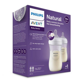Philips Avent Бутылочка с силиконовой соской Natural Response 1m+
