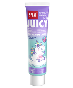 Splat Juicy Lab Зубная паста детская со фтором 