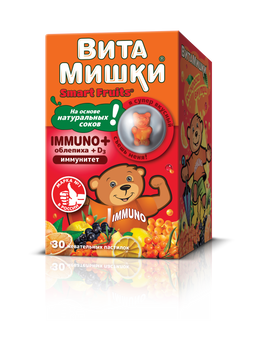 ВитаМишки Immuno + облепиха