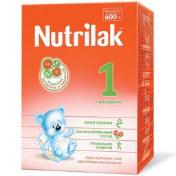 Nutrilak 1 Смесь сухая молочная адаптированная 0-6 мес