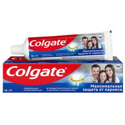 Colgate Максимальная Защита от кариеса с Жидким Кальцием Свежая мята зубная паста