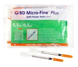 Шприц инсулиновый BD Micro-Fine Plus U-100