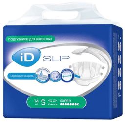 Подгузники для взрослых iD Slip Super