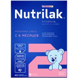 Nutrilak Premium 2 Смесь молочная 6-12 мес