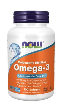 NOW Омега-3 1000 мг