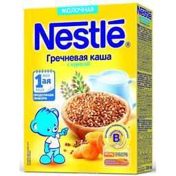 Nestle Каша молочная гречневая курага 