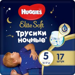 Huggies Elite Soft Подгузники-трусики ночные