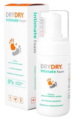 Dry Dry Intimate foam пенка для интимного ухода
