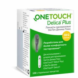 OneTouch Delica Plus ланцеты