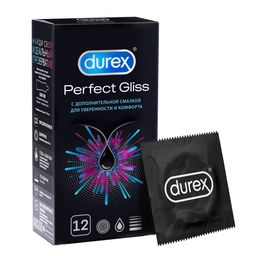 Презервативы Durex Perfect Gliss из натурального латекса