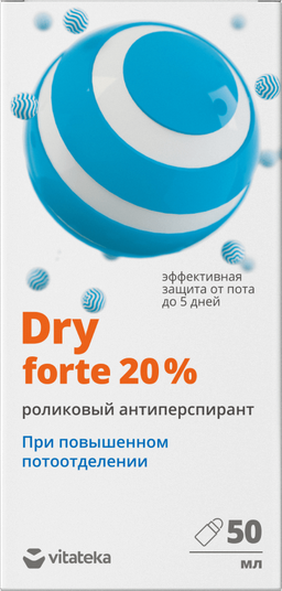 Dry Control Forte роликовый антиперспирант 20%
