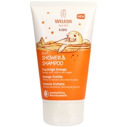 Weleda Детский шампунь-гель для волос и тела Апельсин