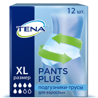 Подгузники-трусы для взрослых Tena Pants Plus