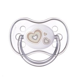 Canpol Newborn baby Пустышка круглая силиконовая 0-6 м