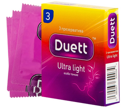 Презервативы Duett Ultra Light