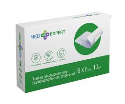 Med Expert Повязка пластырного типа с суперадсорбентом