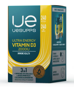 UESUPPS Ultra Energy Витамин D3