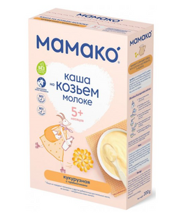 Мамако Каша кукурузная на козьем молоке