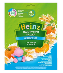 Heinz Каша молочная сухая быстрорастворимая 