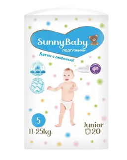 Sunnybaby Подгузники детские Junior