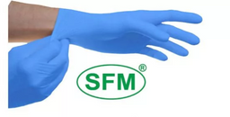 Перчатки SFM смотровые нитриловые неопудренные