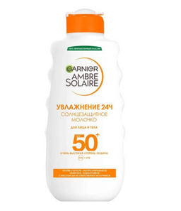 Garnier Ambre Solaire Солнцезащитное молочко с маслом ши