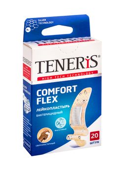 Teneris Comfort Flex лейкопластырь бактерицидный
