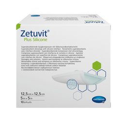 Zetuvit Plus Silicone Повязка суперабсорбирующая